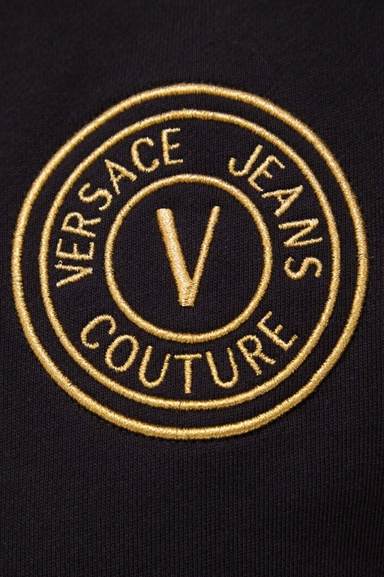 Хлопковая кофта Versace Jeans Couture 76HAIT02.CF01T чёрный