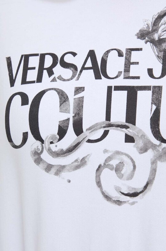 Бавовняна кофта Versace Jeans Couture 76HAIG00.CF01G білий