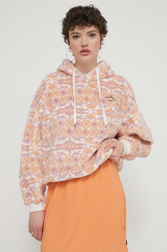 Флісова кофта Billabong Since 73 з капюшоном барвистий UBJFT00226