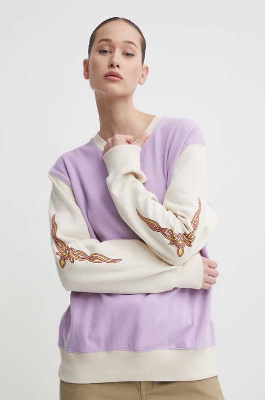 Odzież Billabong bluza Since 73 UBJFT00227 fioletowy