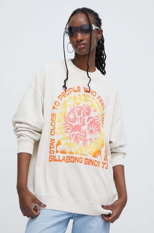 Billabong bluza print bej EBJFT00121