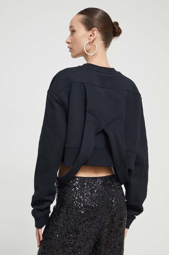 Odzież Moschino Jeans bluza bawełniana 1705.3756 czarny