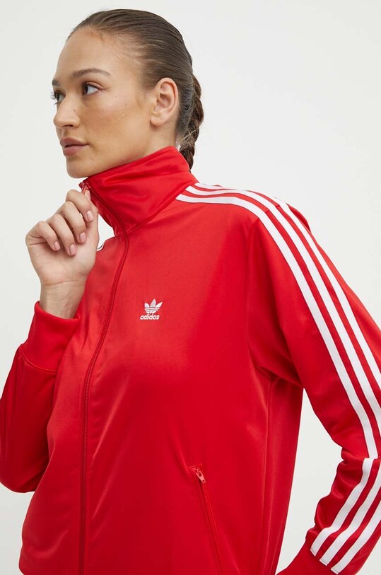 Mikina adidas Originals Adicolor Classics Loose Firebird červená IP0602