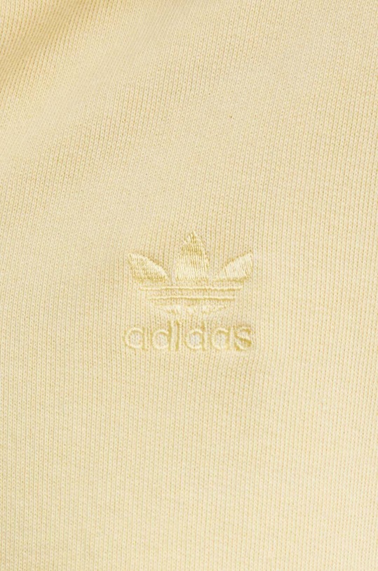 Pamučna dukserica adidas Originals Essentials+ IR6016 zlatna