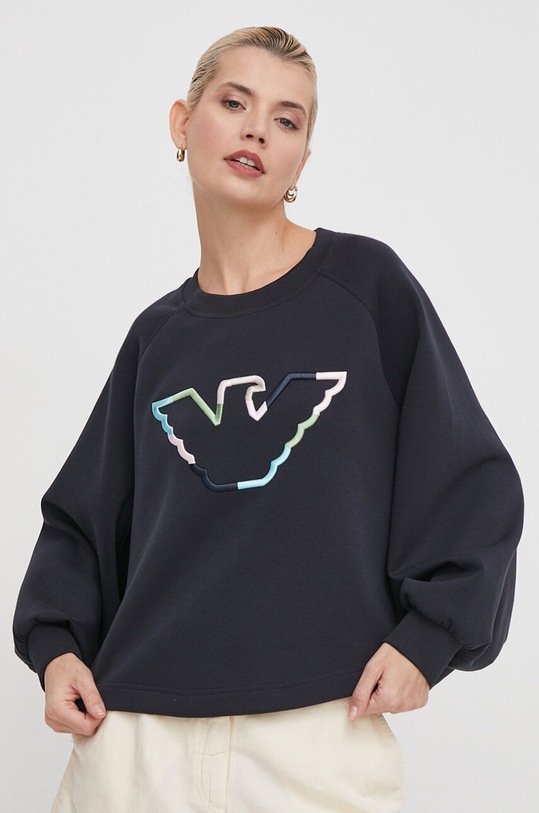 Emporio Armani felső elasztánnal fekete 3D2M6L.1JHSZ