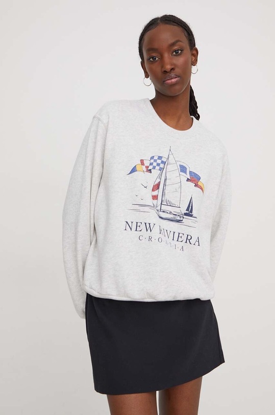Hollister Co. bluza KI352.4057.112 szary SS24