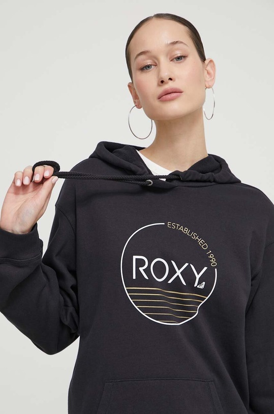 Mikina Roxy černá ERJFT04815