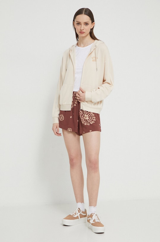 Roxy bluză ERJFT04810 bej SS24