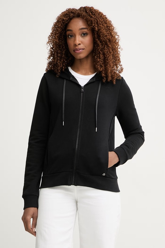 Хлопковая кофта United Colors of Benetton чёрный 3J68D500J