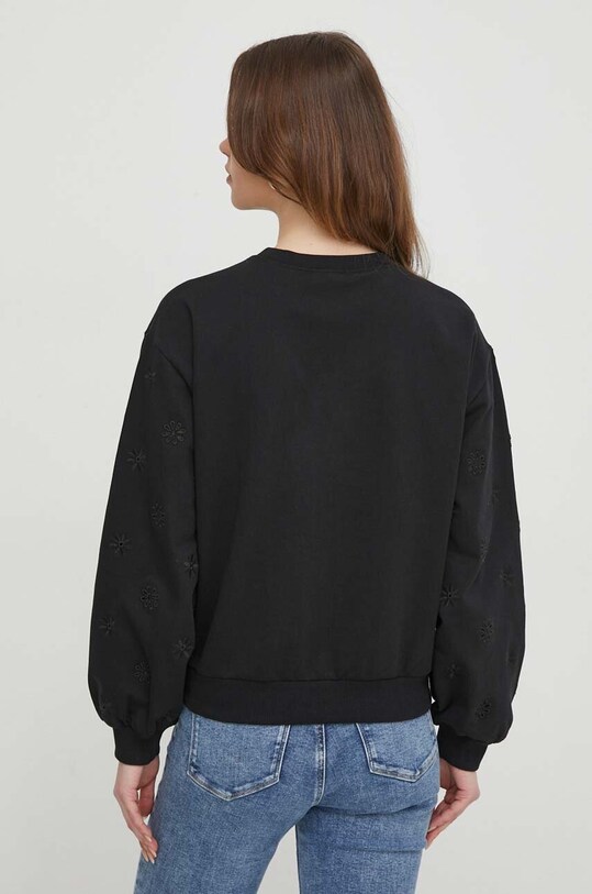 Odzież United Colors of Benetton bluza bawełniana 3BC1D1073 czarny