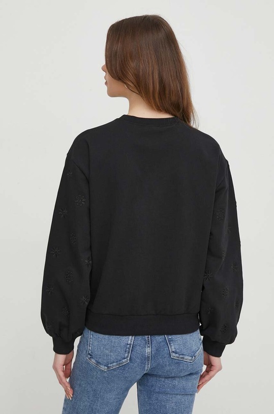 Oblačila Bombažen pulover United Colors of Benetton 3BC1D1073 črna