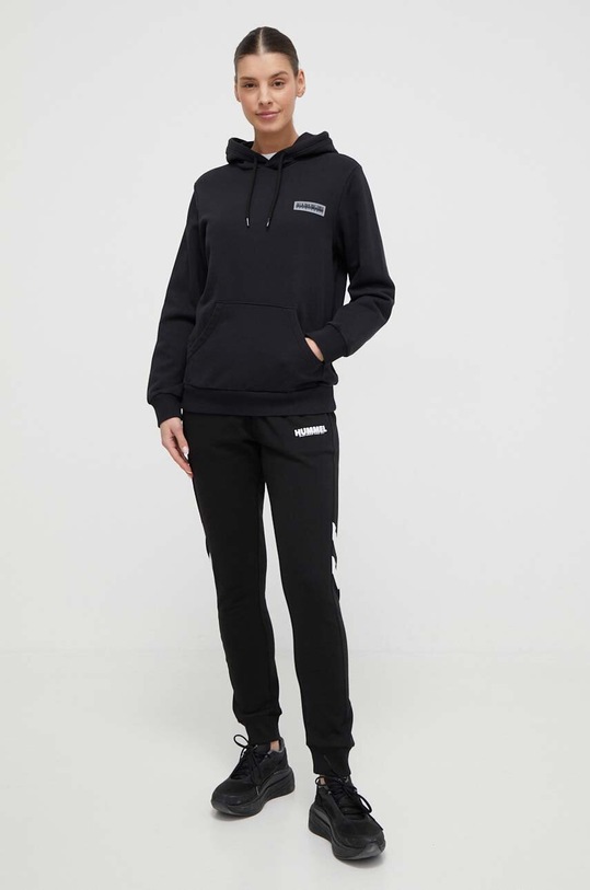 Napapijri hanorac de bumbac NP0A4HNU0411 negru SS24
