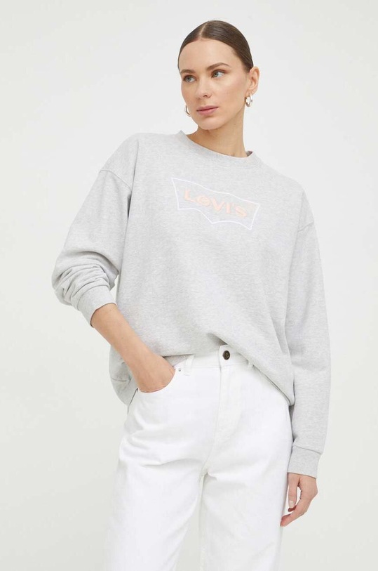 Levi's bluza imprimeu gri A5524