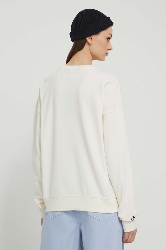 Ρούχα Μπλούζα Converse 10026159.A04 μπεζ