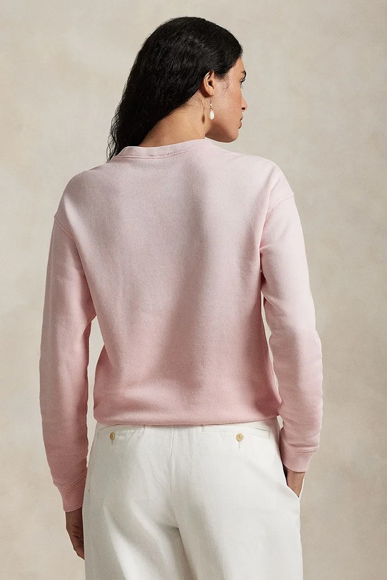 Polo Ralph Lauren bluza bawełniana 211935582 różowy SS25