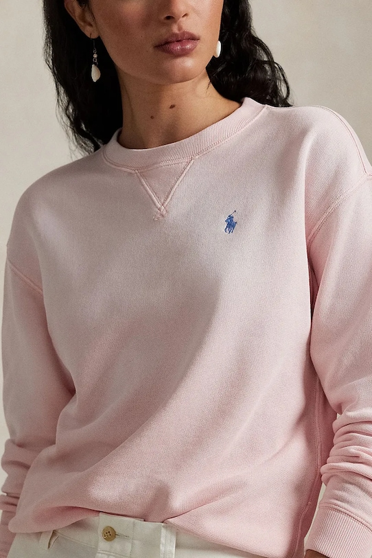 Polo Ralph Lauren bluza bawełniana różowy 211935582