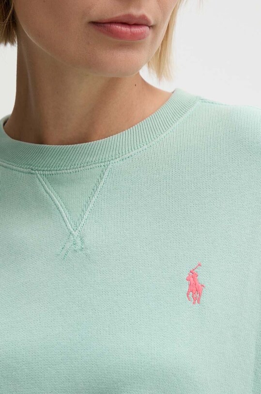 Polo Ralph Lauren bluza bawełniana 211935582 zielony