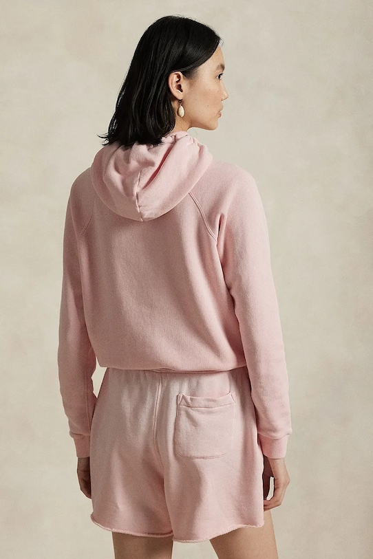 Polo Ralph Lauren bluza bawełniana 211935583 różowy SS25