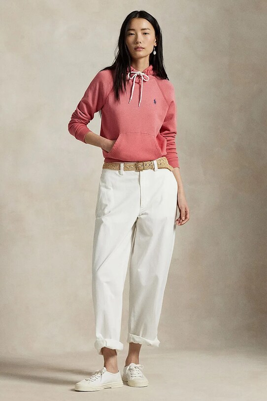 Oblečení Bavlněná mikina Polo Ralph Lauren 211935583 červená