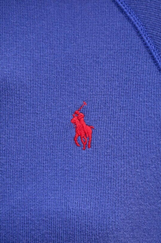 Polo Ralph Lauren felpa in cotone 211935583 blu