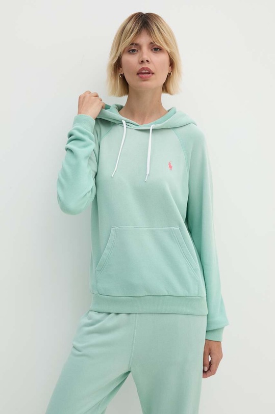 Bavlněná mikina Polo Ralph Lauren směs zelená 211935583