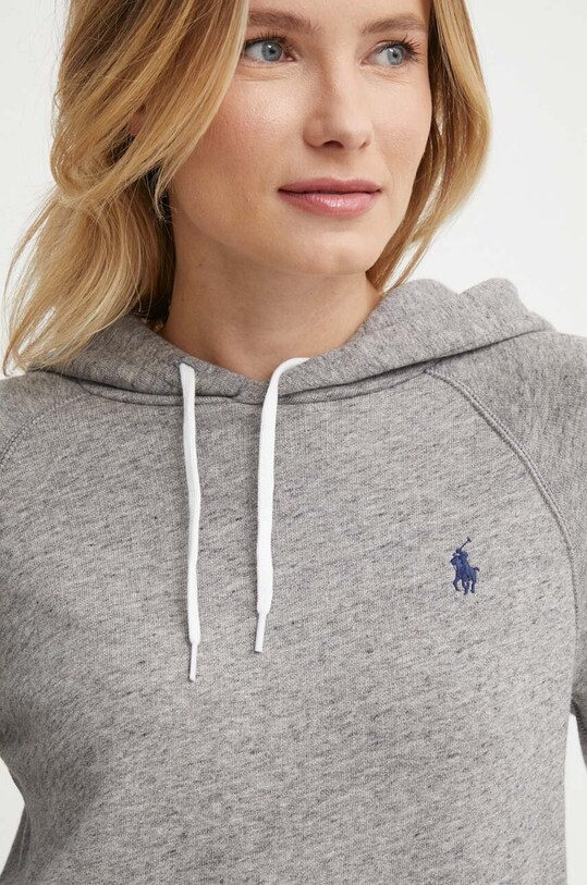 Polo Ralph Lauren hanorac de bumbac gri 211935583