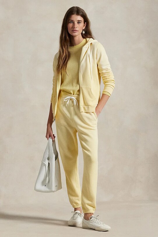 Ρούχα Βαμβακερή μπλούζα Polo Ralph Lauren 211935584 κίτρινο