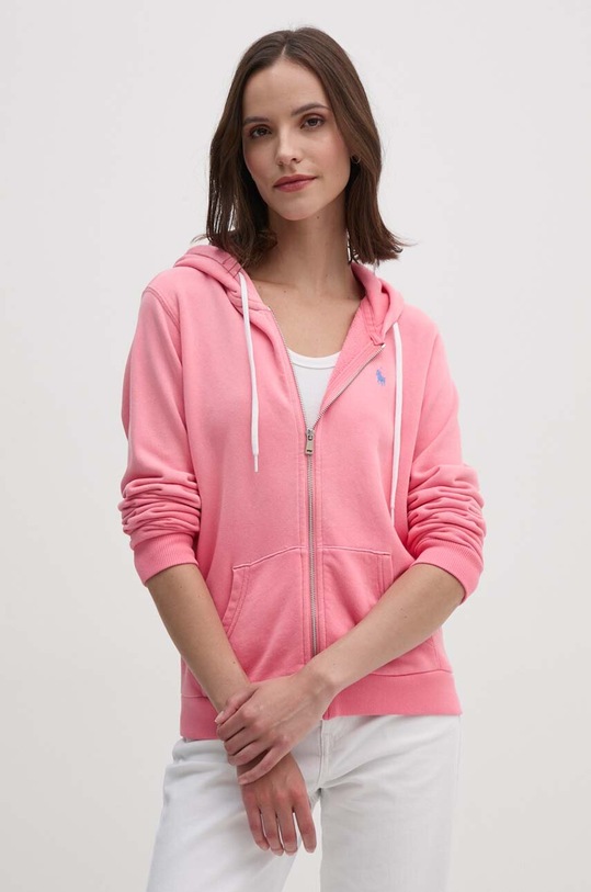 Polo Ralph Lauren bluza bawełniana bawełna różowy 211935584