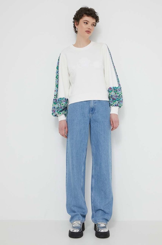 Desigual bluza PAT 24SWSK29 beżowy SS24