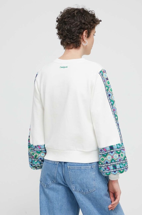 Odzież Desigual bluza PAT 24SWSK29 beżowy