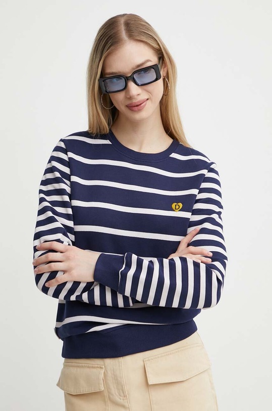 Desigual bluza MARLON wzorzyste granatowy 24SWSK31