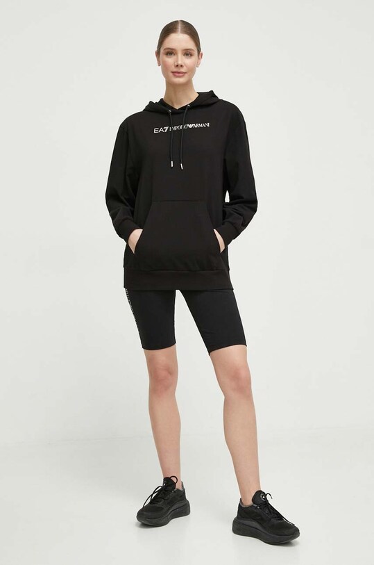 EA7 Emporio Armani bluza TJTXZ.3DTM04.0200 negru SS24