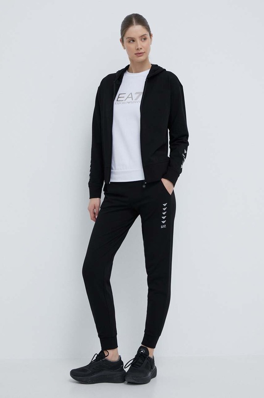 EA7 Emporio Armani bluza TJTHZ.3DTM22.1200 negru SS24