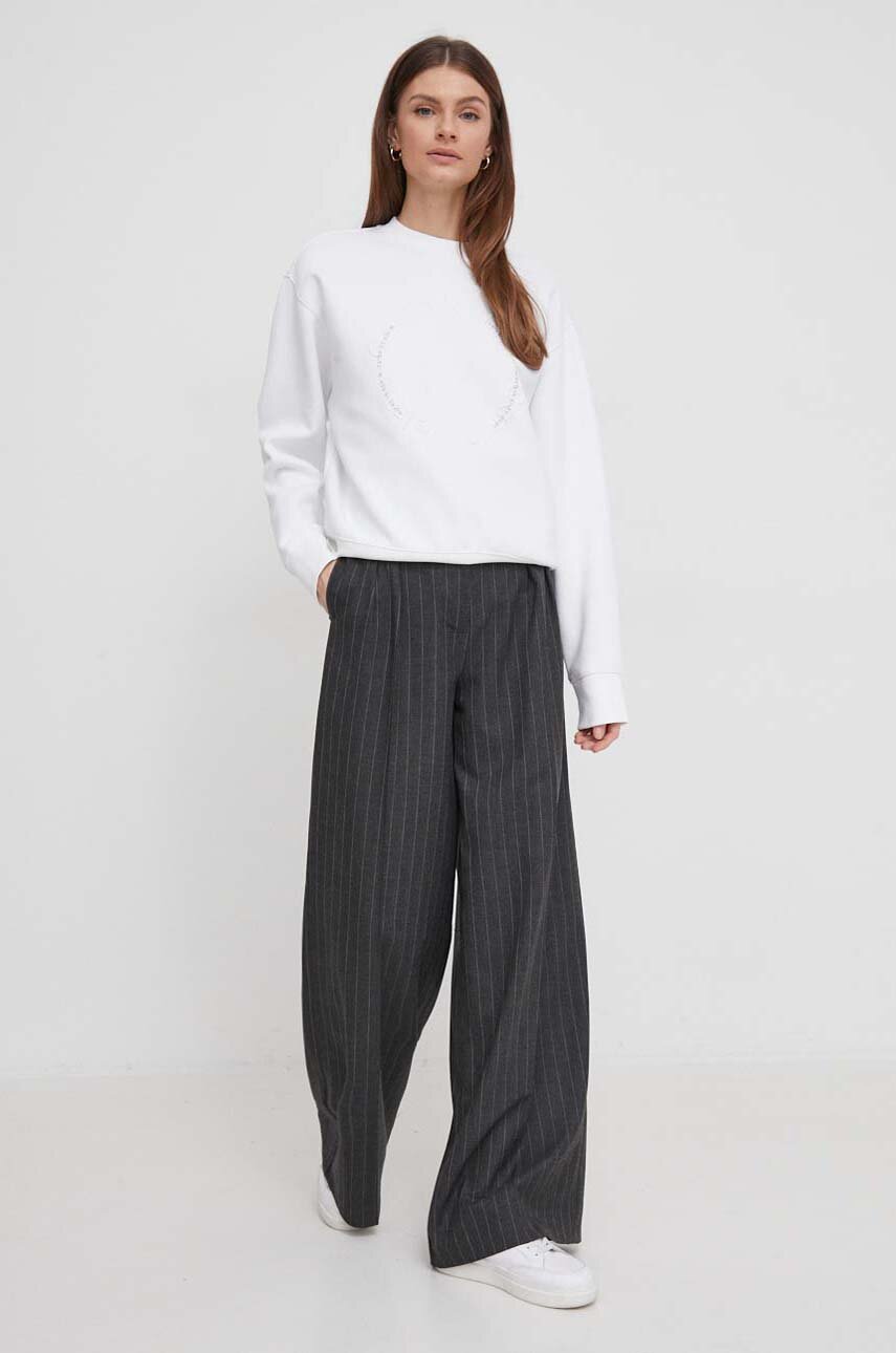 Calvin Klein bluză K20K206628 alb SS24