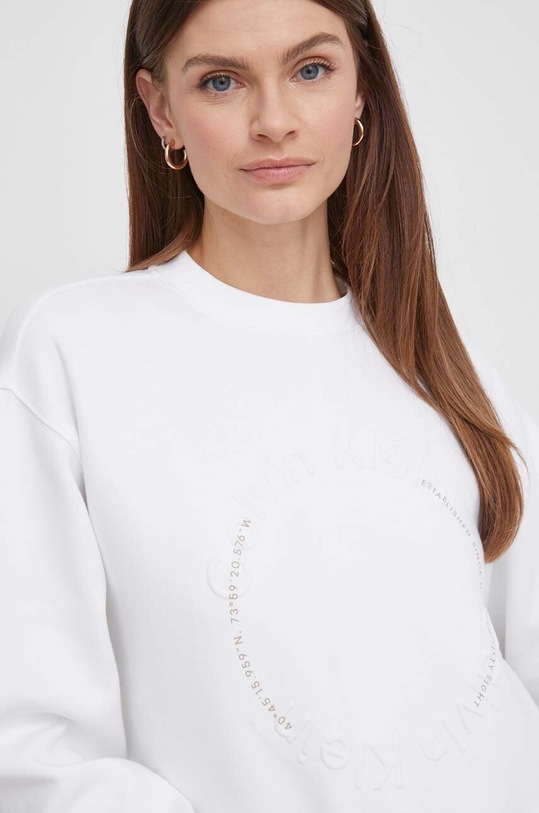 Calvin Klein bluza biały K20K206628