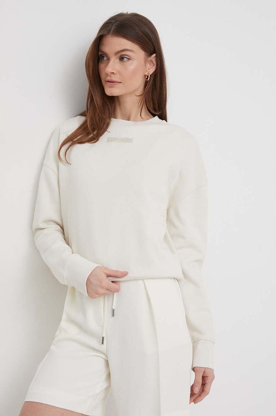 Mikina Calvin Klein béžová K20K206630