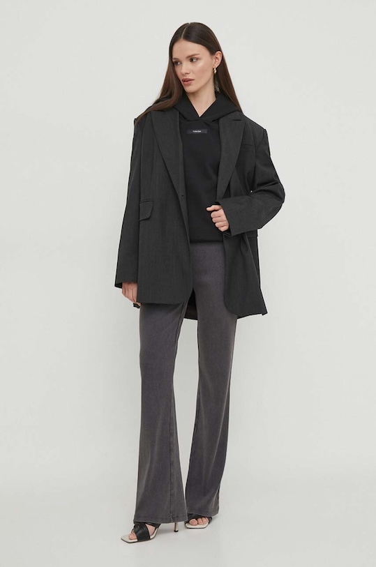 Mikina Calvin Klein K20K206631 černá SS24