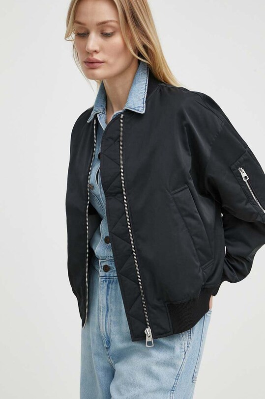 Marc O'Polo kurtka bomber 402103670085 czarny SS24