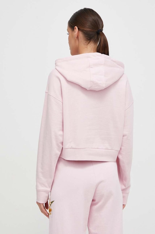 Odzież Guess bluza bawełniana ZOEY V4GQ04.KC6V1 różowy