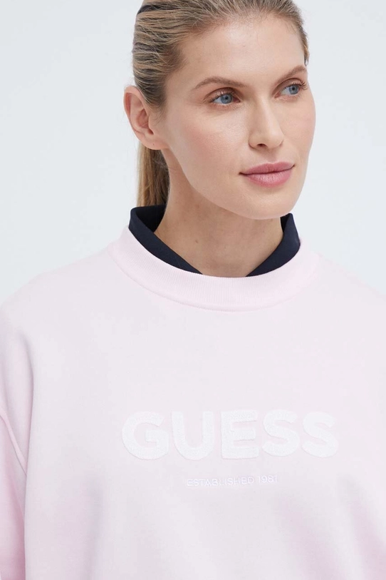 Dukserica Guess V4GQ00.K8802 roza SS24