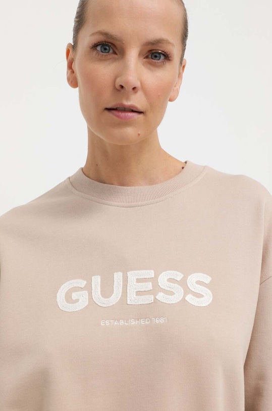 Mikina Guess ARLETH béžová V4GQ00.K8802