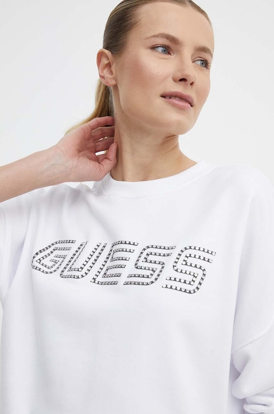 Guess bluza SKYLAR biały V4GQ07.K8802