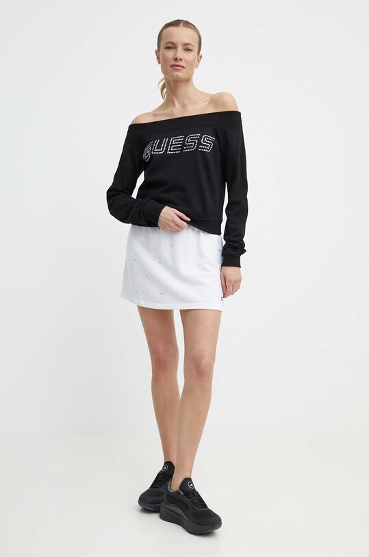 Mikina Guess SKYLAR V4GQ08.K8802 černá SS24
