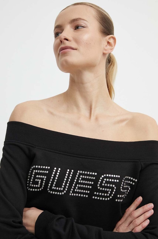 Guess bluza SKYLAR czarny V4GQ08.K8802