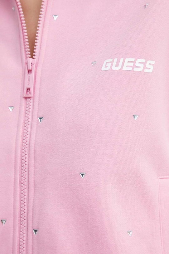 Guess bluza SKYLAR V4GQ06.K8802 różowy