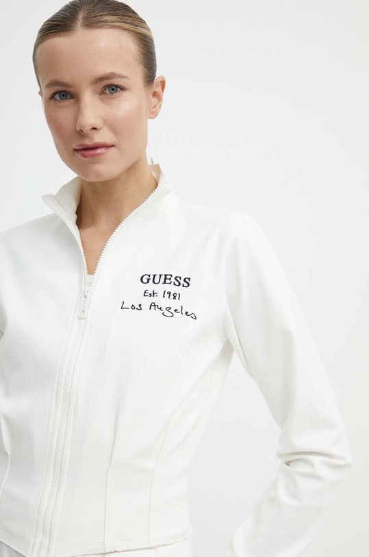 Guess bluza RUTH aplikacja beżowy V4GQ12.KC5U1