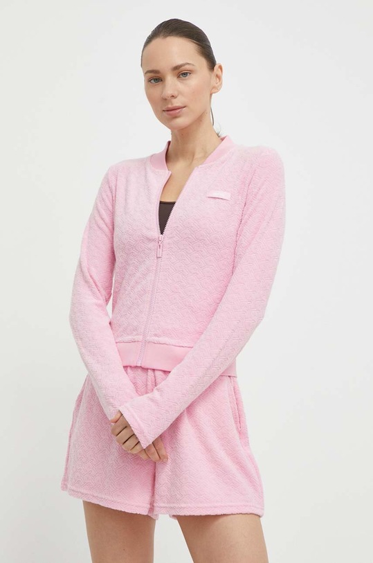 Кофта Guess LOLA з еластаном рожевий V4GQ14.KC5W2