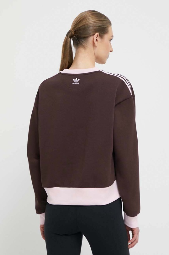 Îmbrăcăminte adidas Originals bluză IR6098 maro