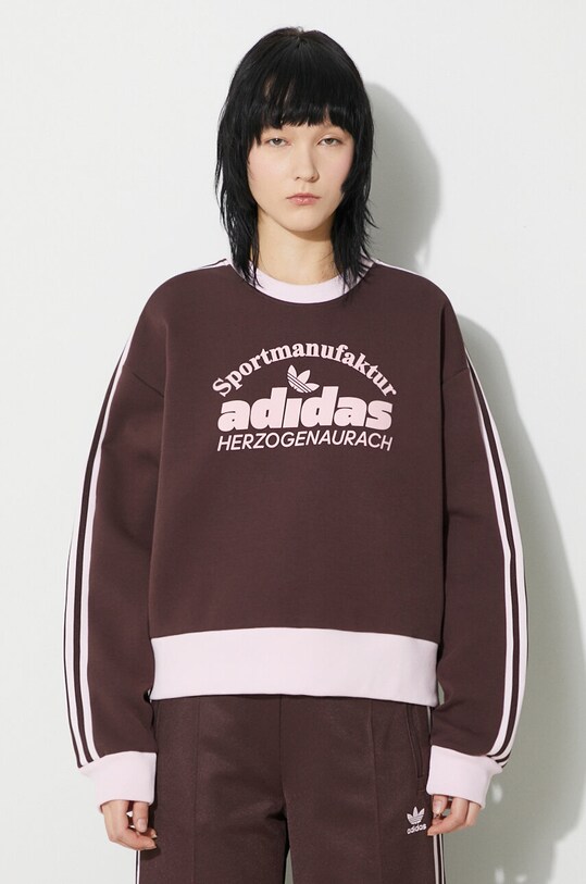 Odjeća Dukserica adidas Originals IR6098 smeđa