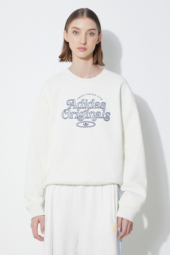 adidas Originals bluza pozostałe beżowy IR7474